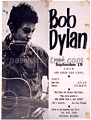 Bob Dylan poster